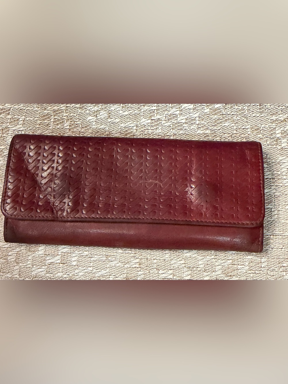 Hobo wallet brown leather